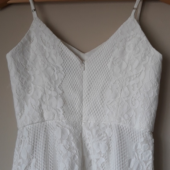 Adelyn Rae White Lace Dress Size XS - Picture 5 of 8